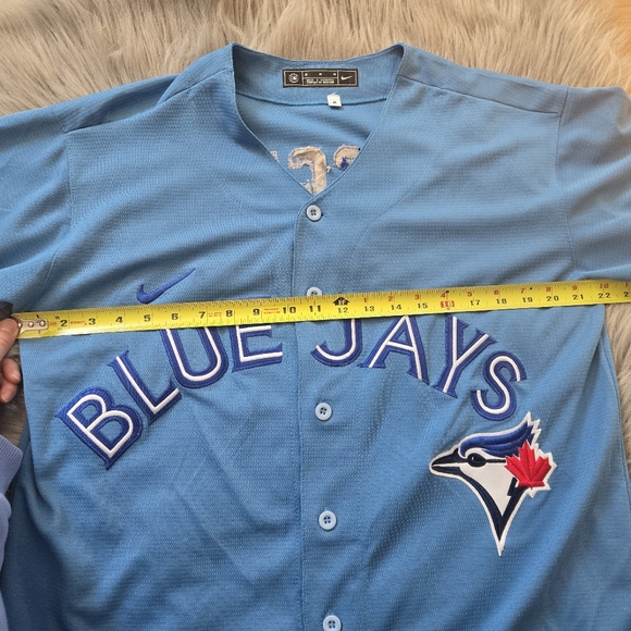Nike Toronto Blue jays Cavan Biggio Light Blue Jersey #8 MLB - Picture 9 of 12